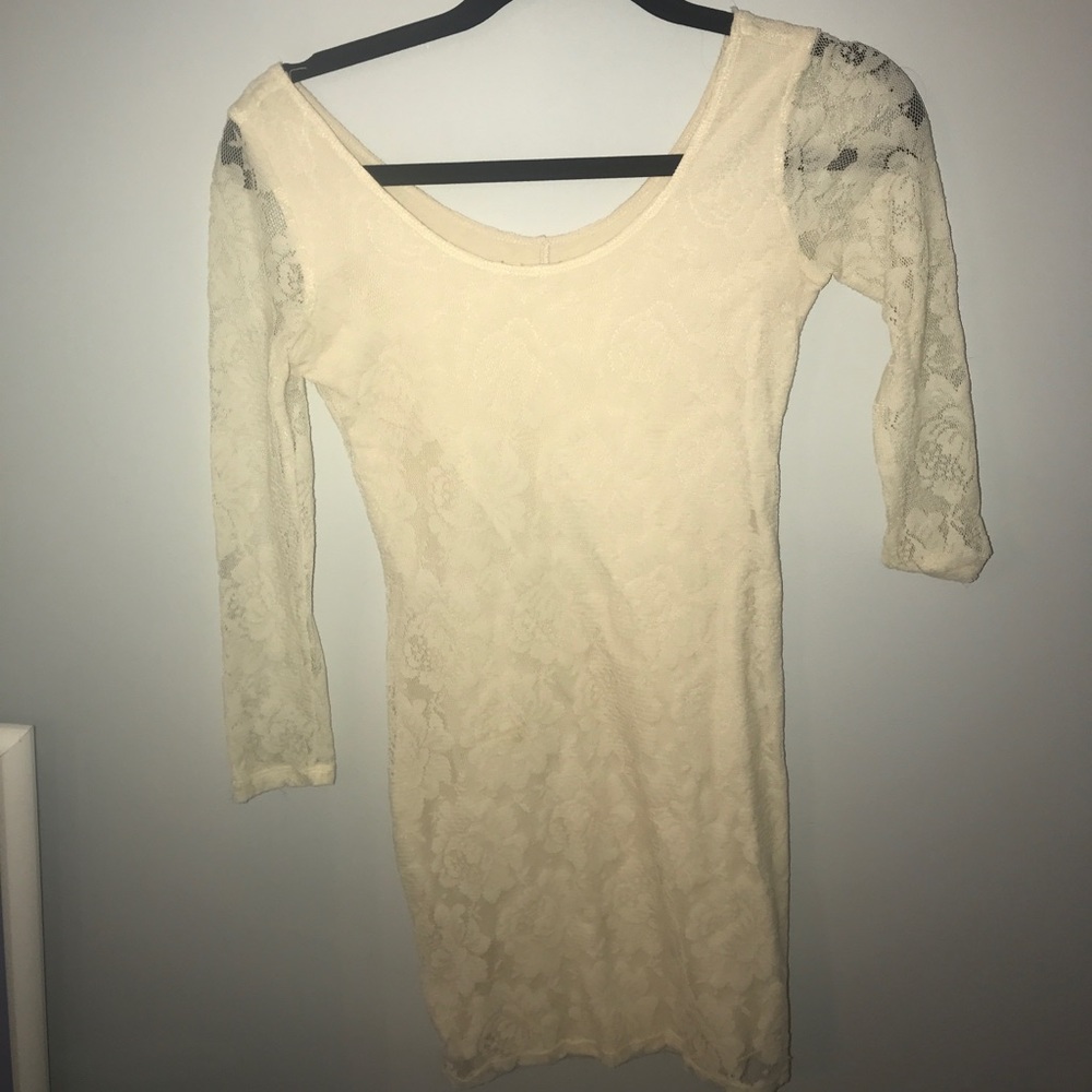 White Lace Dress